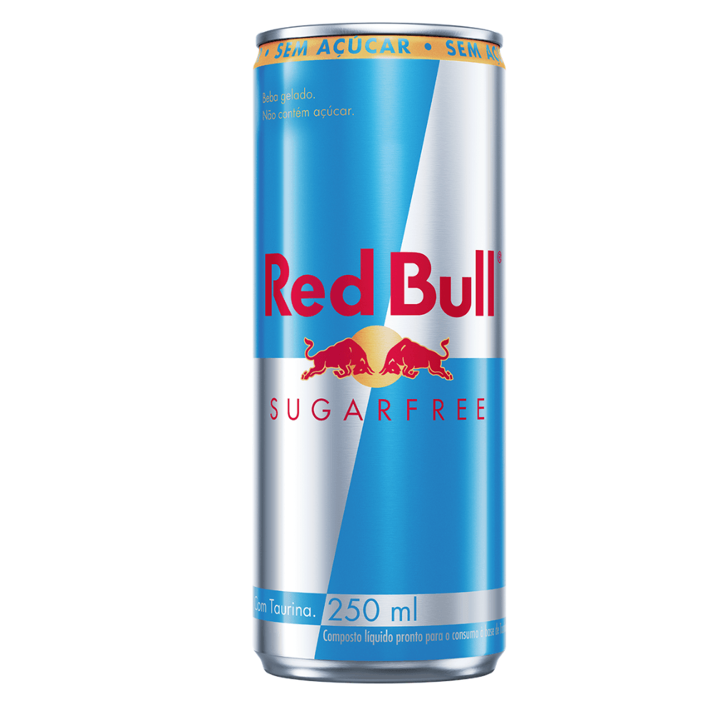 Energético Red Bull Sugar Free, 250ml